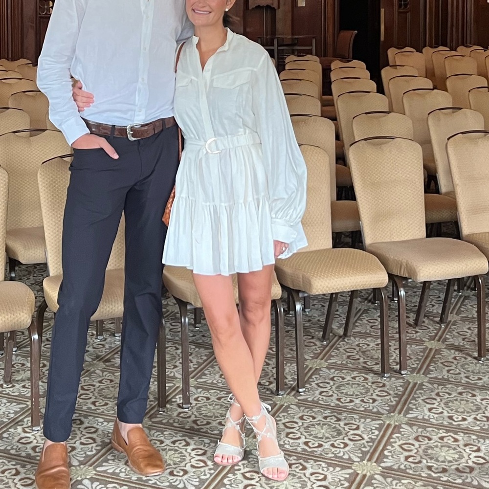 Acler long sleeve, belted dress